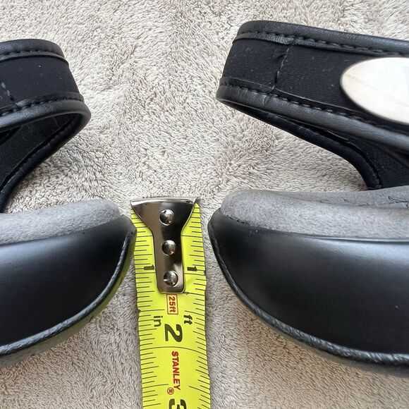 SAS Harmony Black Mesh Tripad Comfort Flat Sandal Women 5 Adjustable Strap USA - Picture 11 of 16